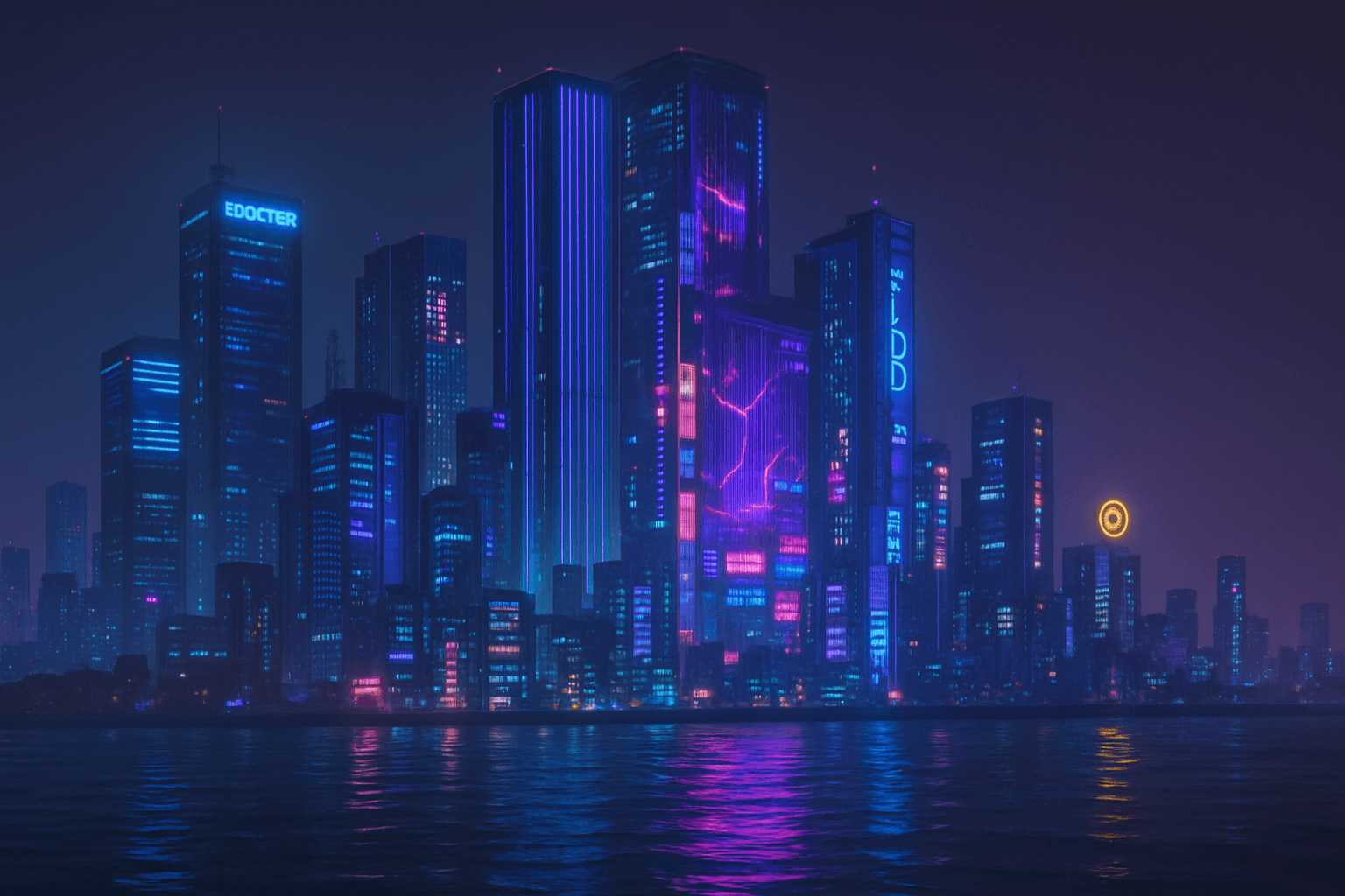 City at night