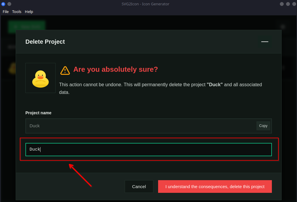 Paste name into input