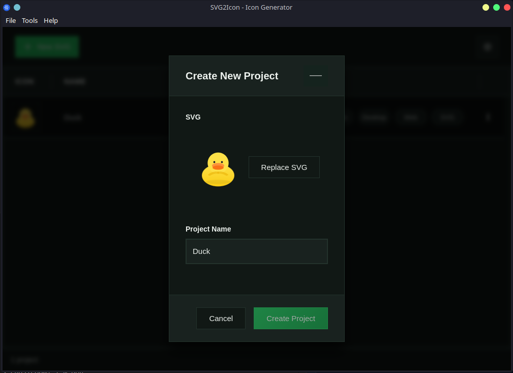 SVG2Icon screenshot 3
